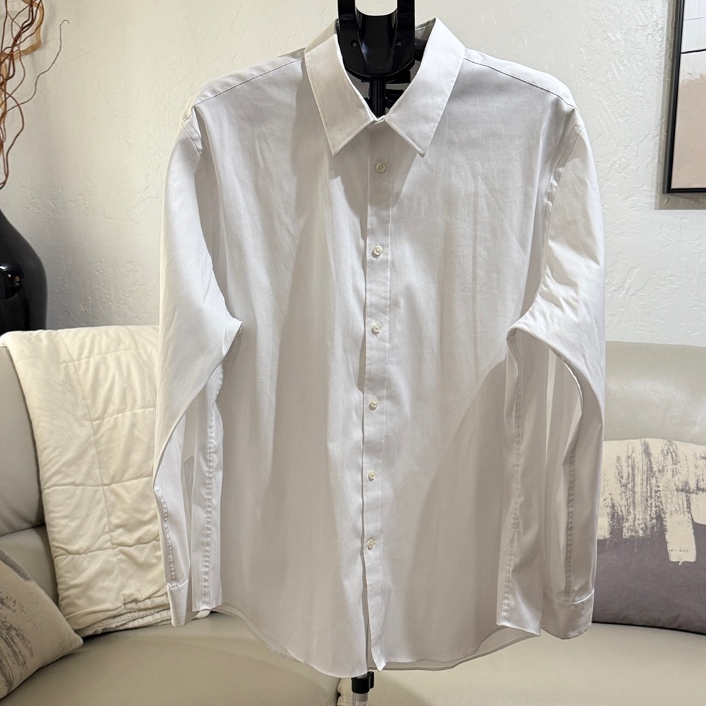 Tommy Hilfiger White Dress Shirt for Men